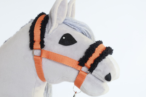Kantar pomarańczowy dla hobby horse A4 - 6 Kantar pomarańczowy dla hobby horse A4 - 6