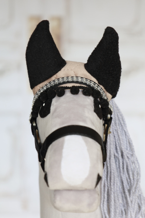 Nauszniki beżowe dla hobby horse - 18 Nauszniki beżowe dla hobby horse - 18