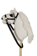 Hobby horse - Biały CLASSIC A5 - SKOKOWY (koń na kiju)