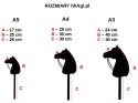 Hobby horse KARY A4 (koń na patyku)
