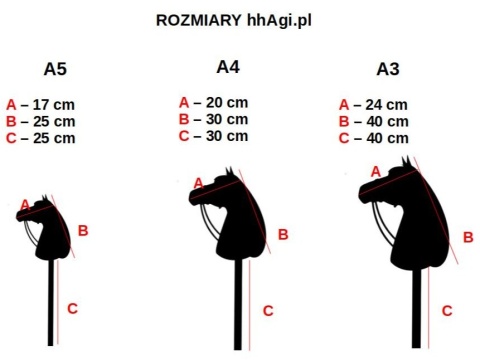 Hobby horse KARY A4 (koń na patyku) Hobby horse KARY A4 (koń na patyku)