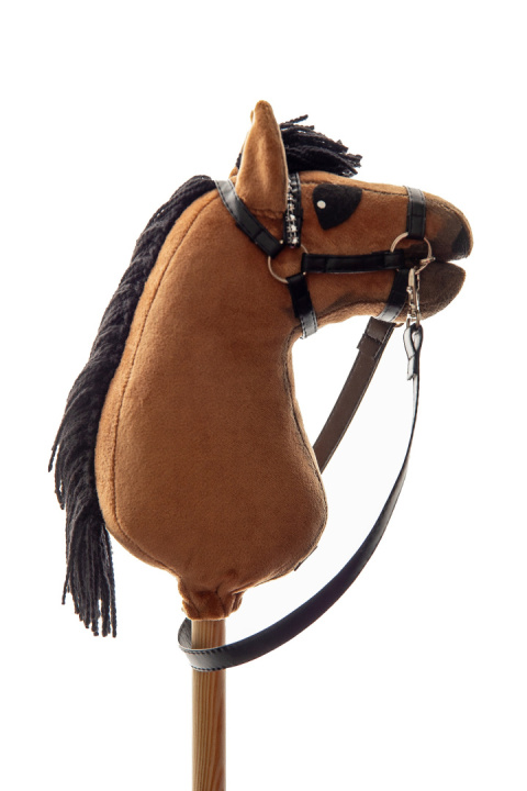 Hobby horse - Gniady A5 - SKOKOWY (koń na kiju)