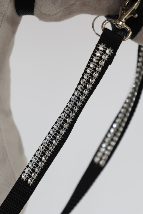 Wodze czarne nr 16 dla hobby horse