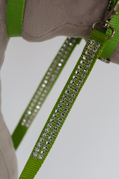 Wodze limonkowe nr 8 dla hobby horse Wodze limonkowe nr 8 dla hobby horse