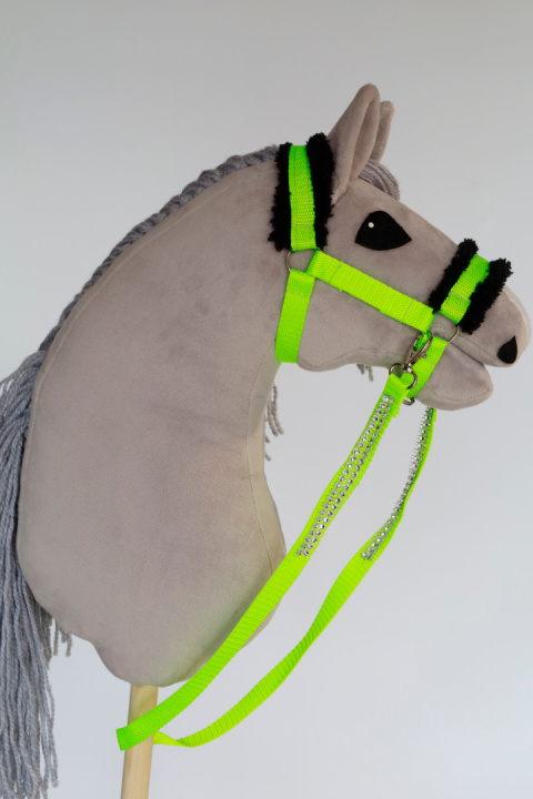 Wodze neonowe nr 7 dla hobby horse Wodze neonowe nr 7 dla hobby horse