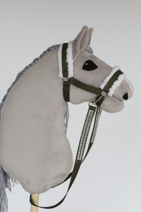 Wodze oliwkowe nr 19 dla hobby horse Wodze oliwkowe nr 19 dla hobby horse