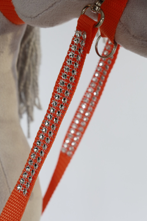 Wodze pomarańczowe nr 6 dla hobby horse