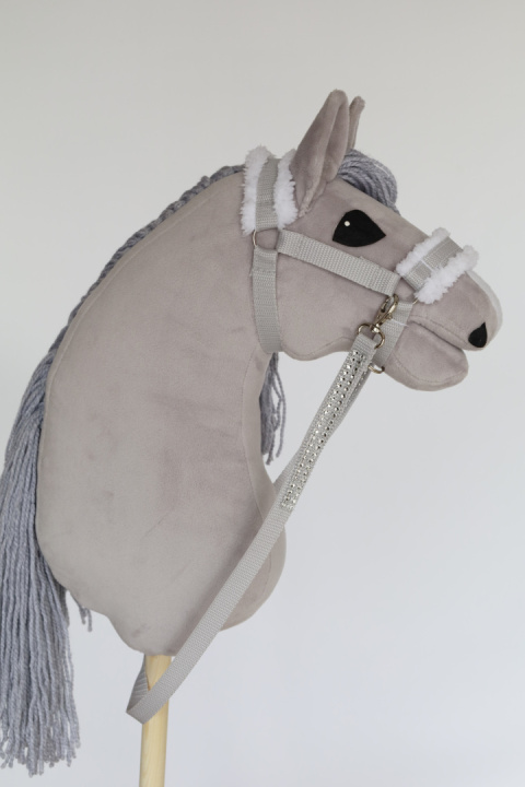 Wodze szare nr 4 dla hobby horse Wodze szare nr 4 dla hobby horse