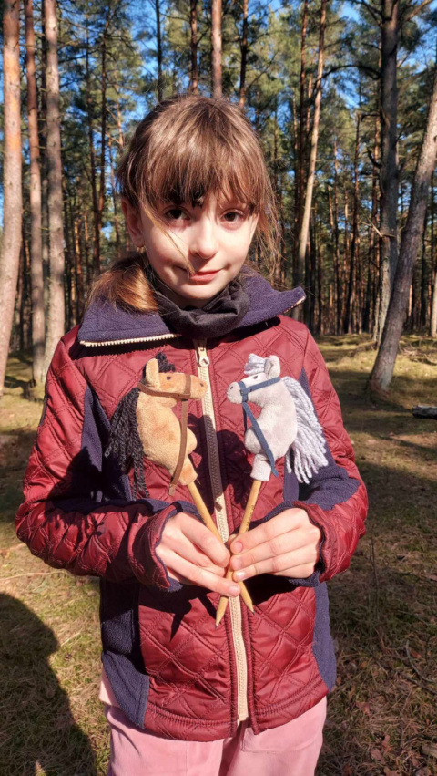 mini hobby horse gniady - ołówek mini hobby horse gniady - ołówek