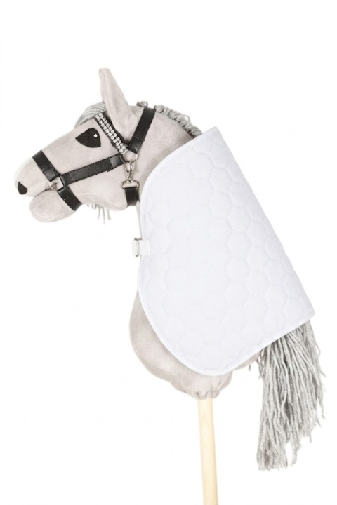 derka fioletowo biała dla hobby horse A4