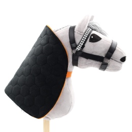 derka pomaranczowo czarna dla hobby horse A4  nr6