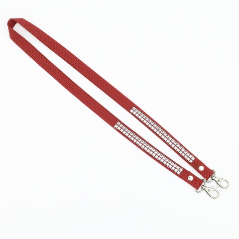 wodze bordowe dla hobby horse